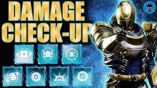 ARC GRENADE Damage Testing Update Destiny 2 [upl. by Guillemette]