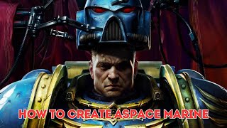 Warhammer 40000 Lore Detailed explanation of how to create a Space Marine [upl. by Im]