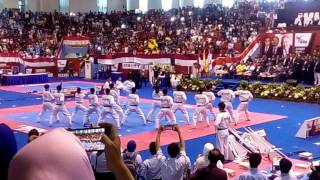 Demonstration kukkiwon taekwondo di gor popki [upl. by Mckenna]