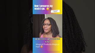 Preserving my wash n go on type 4 hair How do you preserve your styles type4hair 4bhair [upl. by Kenay]