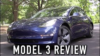 2018 Tesla Model 3 Long Range Start Up Test Drive amp In Depth Review [upl. by Amias421]