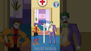 Whos Really Pregnant Help Harley Quinn   With Spider Man  ISpiderman x Joker short spiderman [upl. by Josephina655]