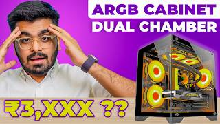 Ant Esports Crystal Z2 PC Cabinet Unboxing amp Review  Best Budget Dual Chamber Gaming Case  Hindi [upl. by Nyad]