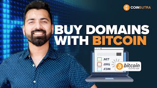 How to Buy Cheap Domain Name with Bitcoin Tutorial [upl. by Buiron715]