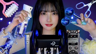 【ASMR】benio店長の殿堂入りトリガーTOP10😪💤囁きタッピングオノマトぺヘッドスパ手の音コスメの音集中テストハンドムーブ [upl. by Barbie]