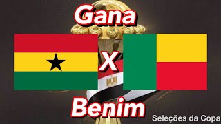 Gana vs Benin  Copa da África 2019 [upl. by Siward318]