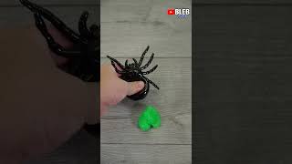 Slime Creepsterz spider toy unboxing shorts asmr [upl. by Morrie]