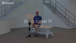 Functional Training Exercise  Direct Socket TF Donning [upl. by Akirre]