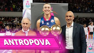 KATE ANTROPOVA MVP in Scandicci  Cuneo first match in SerieA1 2425  Lega Volley Femminile [upl. by Art546]