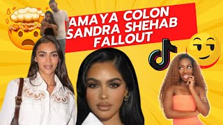 Whats Trending Amaya Colon amp Sandra Shehab Drama Explained [upl. by Aniarrol]