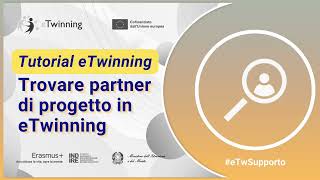 Tutorial eTwinning  Trovare partner di progetto in eTwinning [upl. by Jillane]