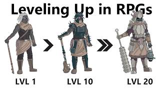 How Leveling Up Works in TTRPGs [upl. by Kcirdle]