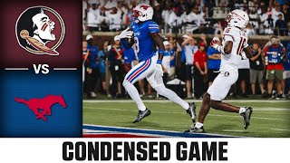 Florida State vs SMU Condensed Game  2024 ACC Football [upl. by Cayser]