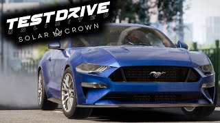 Making sure the turn signals work in Test Drive Unlimited Solar Crown ad [upl. by Hartzke146]