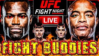 🔴 UFC VEGAS 12 HALL VS SILVA  MITCHELL VS FILI LIVE FIGHT REACTION [upl. by Ramar]