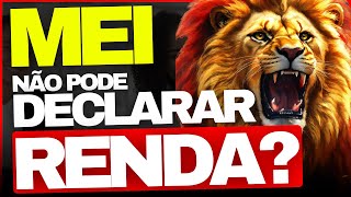 🚨 O MEI NÃO TEM COMO DECLARAR RENDA SEM DECLARAR IMPOSTO DE RENDA  IRPF 2024 🚨 [upl. by Enomaj]