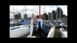 Nacra Jib Rigging [upl. by Adnolor]