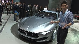 Maserati Alfieri Concept al Salone di Ginevra [upl. by Lorusso198]