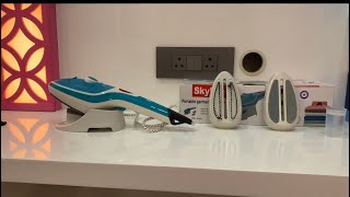 Skyline portable garment steamer  Review [upl. by Samohtnhoj]