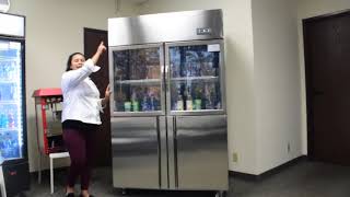 Chef AAA  SCD880B Refrigerator Freezer Combination 4 Door Dual Zone Stainless Steel [upl. by Bean547]