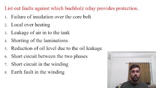 SGP Video short on faults against buchholz relay provides protection in English [upl. by Shanney]