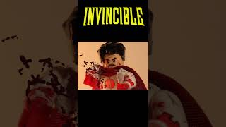 OmniMan VS Invincible Fight Stop Motion Lego invincible omniman [upl. by Javier]