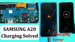 Charging error Samsung A20s A20 M20 M20s Charging Not Warking Jumpur solution 100 Full Video 2024 [upl. by Alegnatal]