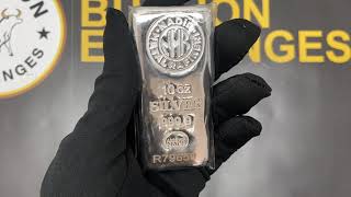 10 oz Nadir Refinery Silver Bar 9999 Fine wAssay [upl. by Raman]