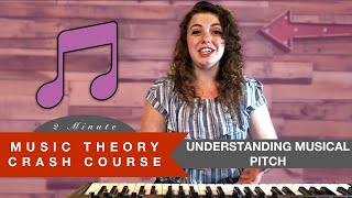 Understanding Musical Pitch — Music Theory Crash Course [upl. by Lefty]