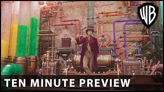 Wonka  Ten Minute Preview  Warner Bros UK amp Ireland [upl. by Elirpa]