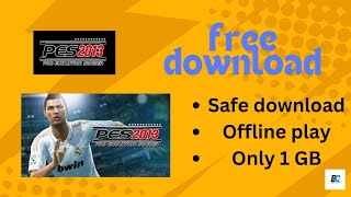 HOW TO DOWNLOAD PES 2013 ON WINDOWS  FOR FREE  BLIND CAPTURE [upl. by Otipaga514]