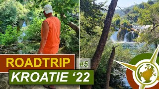 🇭🇷 5 VAKANTIEVLOG 2022 NAAR DE KRKA WATERVALLEN  VLOG 33 [upl. by Ultun234]