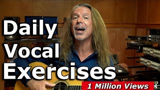 Free Vocal Warm Up Exercises  Daily Vocal Warm Ups  Vocal Tutorial  Ken Tamplin Vocal Academy [upl. by Heall]