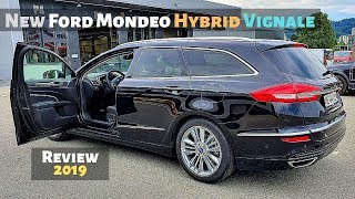 New Ford Mondeo Hybrid Vignale 2019 Review Interior Exterior [upl. by Airol]