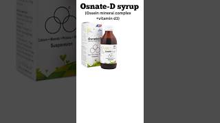 OsnateD Syrup Benefits and Uses in UrduHindi [upl. by Rolyt]