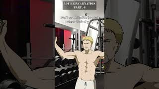 AOT ReincarnationReiner and Bertolt fitness influencers attackontitan reinerbraun bertolthoover [upl. by Stempson732]