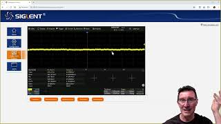 Siglent SDS1000X HD Display Update Rate  Web Interface [upl. by Adiraf]