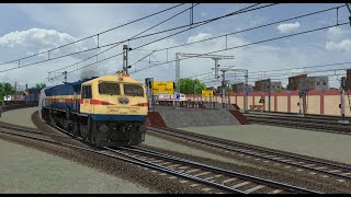 22969 Okha  Banaras SF Express WHR IR MSTS [upl. by Mccallion]