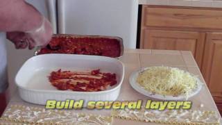 SmokingPitcom  Pecan smoked Lasagna [upl. by Colpin]