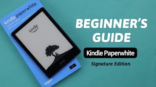 How To Use A Kindle Paperwhite SE 2024 Complete Beginners Guide [upl. by Polinski]