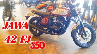 2024 Jawa 42 FJ 350  Exhaust Sound Features amp More  Bike Review [upl. by Pauiie]