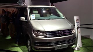 Volkswagen T6 California 2016 In detail review walkaround Exterior [upl. by Koziel]