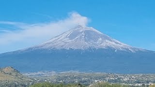 Actividad Volcán Popocatépetl está en vivo [upl. by Pachton12]