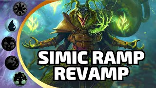 🔵🟢Played For Hours to Perfect Simic Ramp  MTG Arena Standard Deck List Wilds of Eldraine WOE [upl. by Cally]