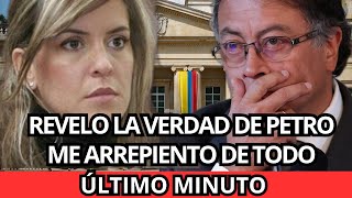 ANGELA BENEDETTI REVELA LA VERDAD SOBRE EL PRESIDENTE DE COLOMBIA GUSTAVO PETRO [upl. by Alleyne]