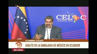 Maduro ordena cierre de embajada en Ecuador tras asalto de Daniel Noboa a embajada de México [upl. by Falito395]