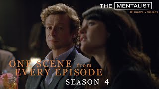 one scene from every episode jisbons version the mentalist season 4 [upl. by Ynohtnacram865]