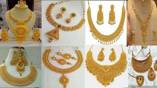 gold necklace design new  gold necklace design 2024 [upl. by Eenet]