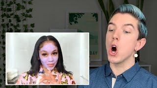 Specialist Reacts to Saweeties Skin Care Routine [upl. by Ailin]