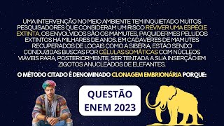 SUPER DICAS BIOLOGICAS 3 Questões Biologia enem 2024 [upl. by Lonna359]